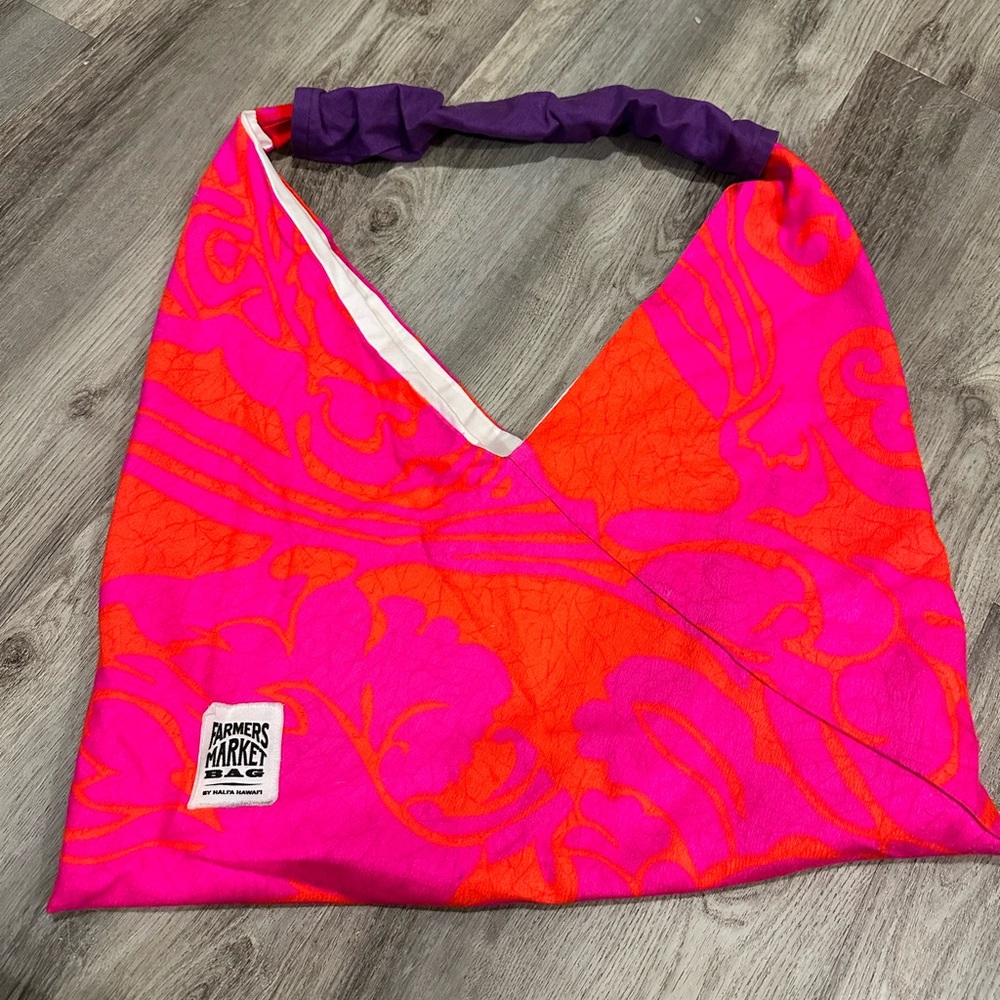 🚫SOLD🚫 Haliʻa Designs Vintage Hawaiiam farmer’s market tote